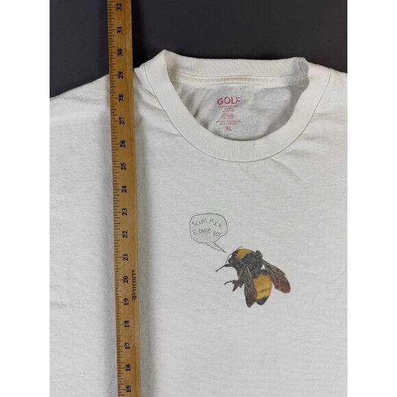 Scum F*** Flower Boy Tyler The Creator Golf Wang Hip Hop Rap Promo Tee XL - Picture 12 of 12